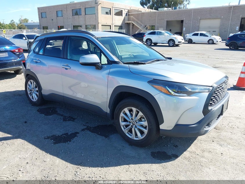 2022 Toyota Corolla cross VIN 7MUCAABG0NV004991 IAAI salvage auction — REAR END, Salvage (California), sold $2,150 on 2026-07-29 (photo 1)