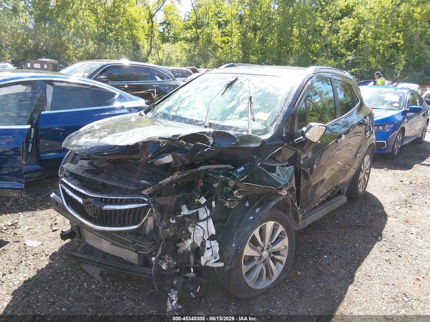 2018 Buick Encore VIN KL4CJESB8JB716456 IAAI salvage auction — FRONT END, Salvage (Ohio), sold $25 on 2026-07-21 (photo 2)