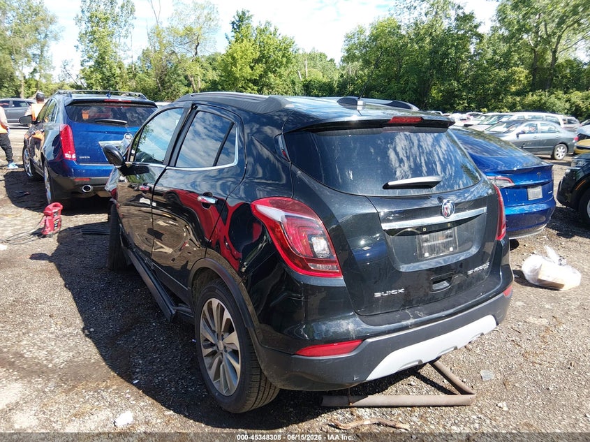 2018 Buick Encore VIN KL4CJESB8JB716456 IAAI salvage auction — FRONT END, Salvage (Ohio), sold $25 on 2026-07-21 (photo 3)