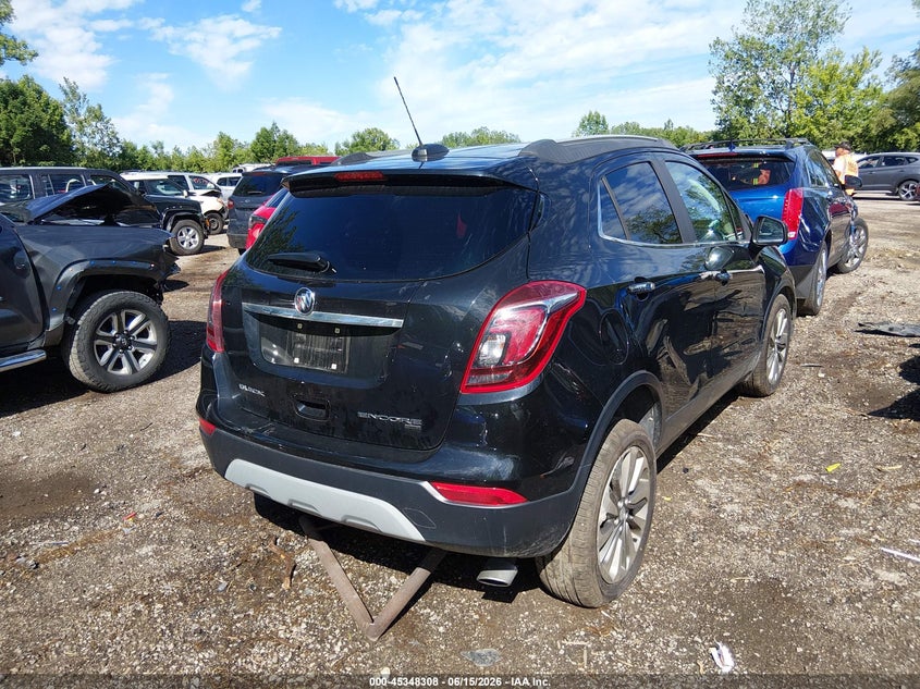 2018 Buick Encore VIN KL4CJESB8JB716456 IAAI salvage auction — FRONT END, Salvage (Ohio), sold $25 on 2026-07-21 (photo 4)