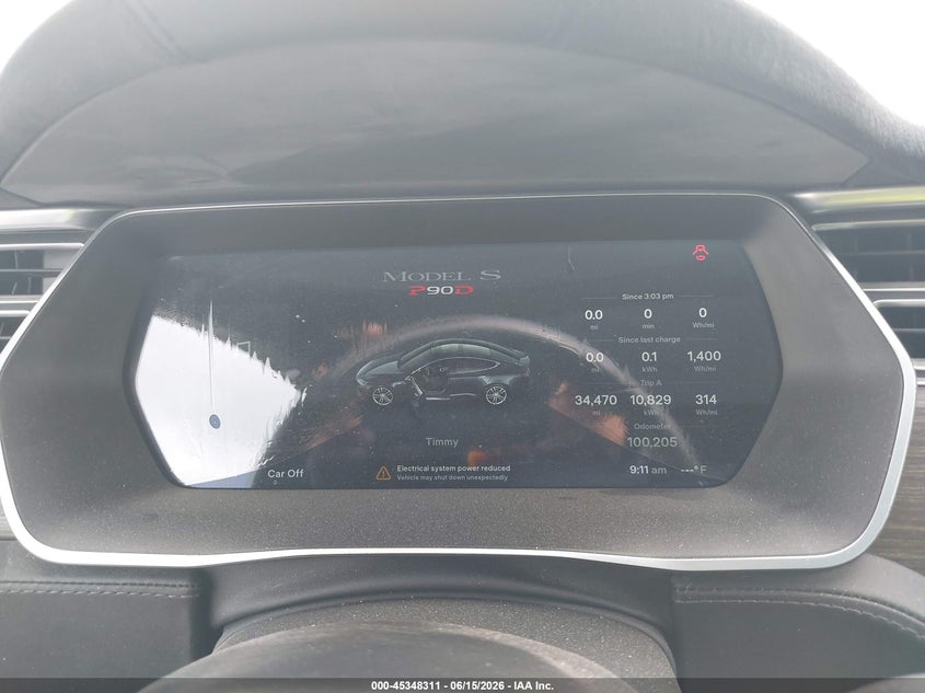 2016 Tesla Model s VIN 5YJSA1E46GF131226 IAAI salvage auction — THEFT, Original (Texas), sold $5,200 on 2026-07-15 (photo 7)
