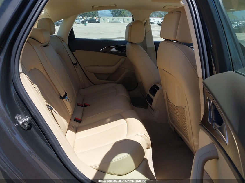 2012 Audi A6 VIN WAUGGAFC1CN097604 IAAI salvage auction — MECHANICAL, Clear - Dealer Only (California), sold $1,600 on 2026-07-15 (photo 8)