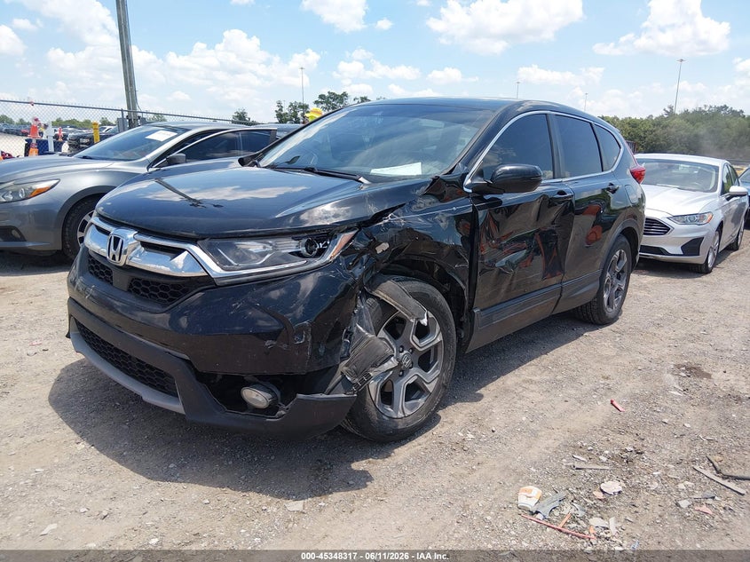 2018 Honda Cr-v VIN 7FARW1H8XJE020656 IAAI salvage auction — LEFT FRONT, Salvage (Tennessee), sold $5,325 on 2026-07-09 (photo 2)