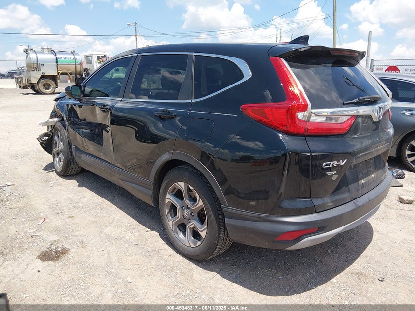 2018 Honda Cr-v VIN 7FARW1H8XJE020656 IAAI salvage auction — LEFT FRONT, Salvage (Tennessee), sold $5,325 on 2026-07-09 (photo 3)