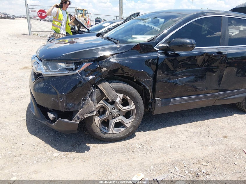 2018 Honda Cr-v VIN 7FARW1H8XJE020656 IAAI salvage auction — LEFT FRONT, Salvage (Tennessee), sold $5,325 on 2026-07-09 (photo 6)