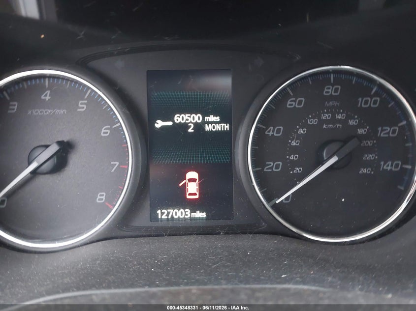 2014 Mitsubishi Outlander VIN JA4AZ3A39EZ005330 IAAI salvage auction — FRONT END, Prior Salvage (Minnesota), sold $300 on 2026-07-29 (photo 7)