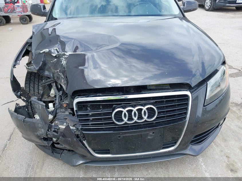2012 Audi A3 VIN WAUKJAFM6CA077134 IAAI salvage auction — FRONT END, Salvage (Illinois), sold $450 on 2026-07-28 (photo 6)