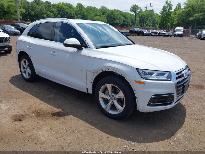 2020 Audi Q5 VIN WA1BNAFY7L2091719 IAAI salvage auction — RIGHT SIDE, Salvage (Idaho), sold $12,950 on 2026-07-29 (photo 1)