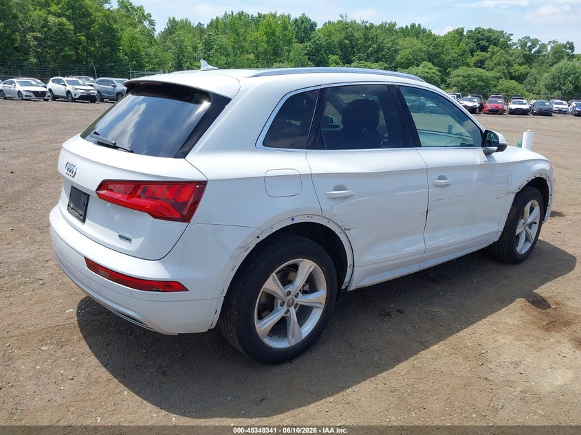 2020 Audi Q5 VIN WA1BNAFY7L2091719 IAAI salvage auction — RIGHT SIDE, Salvage (Idaho), sold $12,950 on 2026-07-29 (photo 4)
