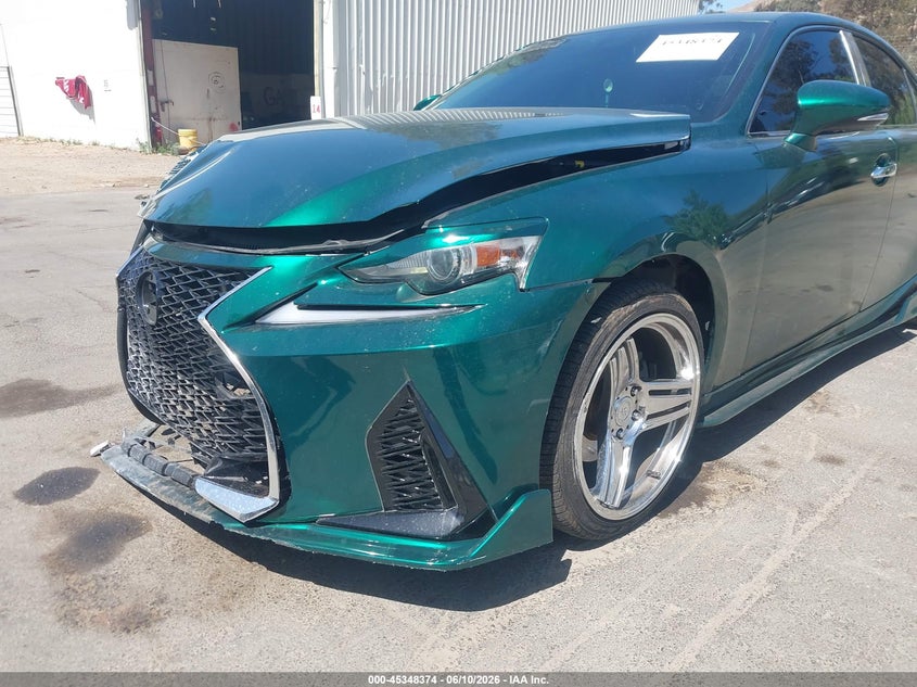 2014 Lexus Is VIN JTHBF1D2XE5037901 IAAI salvage auction — LEFT FRONT, Salvage (California), sold $1,100 on 2026-07-20 (photo 6)