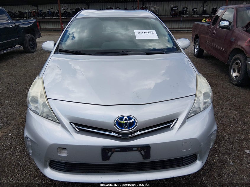 2012 Toyota Prius v VIN JTDZN3EU6C3117168 IAAI salvage auction — NORMAL WEAR, Original (Ohio), sold $1,650 on 2026-07-15 (photo 6)