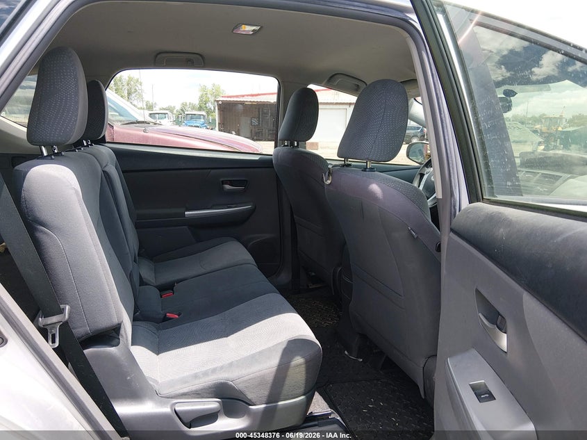 2012 Toyota Prius v VIN JTDZN3EU6C3117168 IAAI salvage auction — NORMAL WEAR, Original (Ohio), sold $1,650 on 2026-07-15 (photo 8)