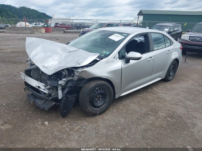 2021 Toyota Corolla VIN 5YFEPMAEXMP171319 IAAI salvage auction — FRONT END, Salvage Title, sold $375 on 2026-07-28 (photo 2)
