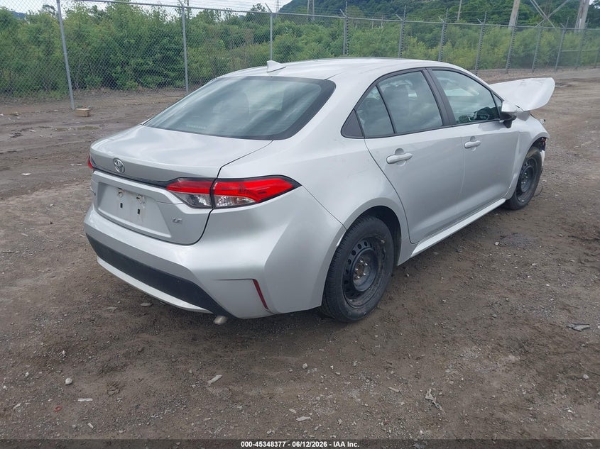 2021 Toyota Corolla VIN 5YFEPMAEXMP171319 IAAI salvage auction — FRONT END, Salvage Title, sold $375 on 2026-07-28 (photo 4)