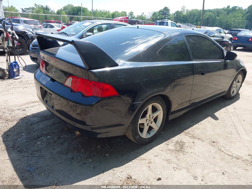 2002 Acura Rsx VIN JH4DC53882C011609 IAAI salvage auction — LEFT SIDE, Salvage (Rhode Island), sold $200 on 2026-07-14 (photo 4)