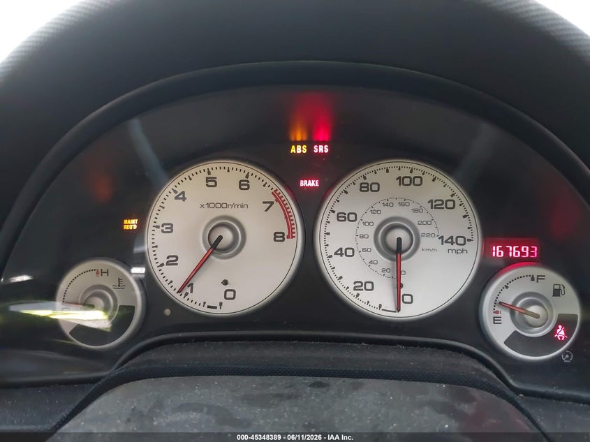 2002 Acura Rsx VIN JH4DC53882C011609 IAAI salvage auction — LEFT SIDE, Salvage (Rhode Island), sold $200 on 2026-07-14 (photo 7)