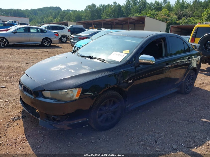 2011 Mitsubishi Lancer VIN JA32U8FW9BU044774 IAAI salvage auction — FRONT END, Salvage (Alabama), sold $25 on 2026-07-08 (photo 2)