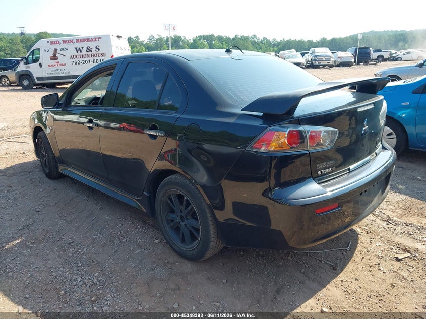 2011 Mitsubishi Lancer VIN JA32U8FW9BU044774 IAAI salvage auction — FRONT END, Salvage (Alabama), sold $25 on 2026-07-08 (photo 3)