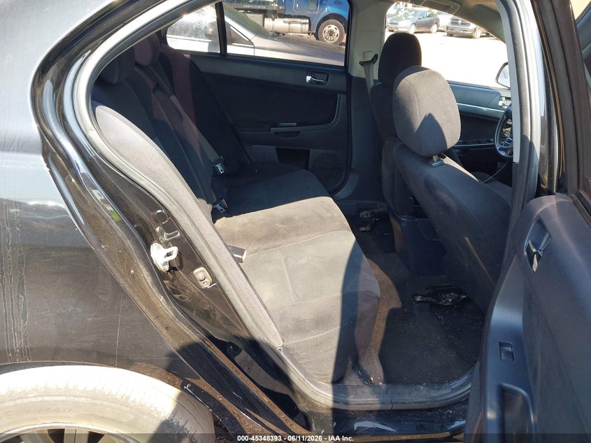 2011 Mitsubishi Lancer VIN JA32U8FW9BU044774 IAAI salvage auction — FRONT END, Salvage (Alabama), sold $25 on 2026-07-08 (photo 8)