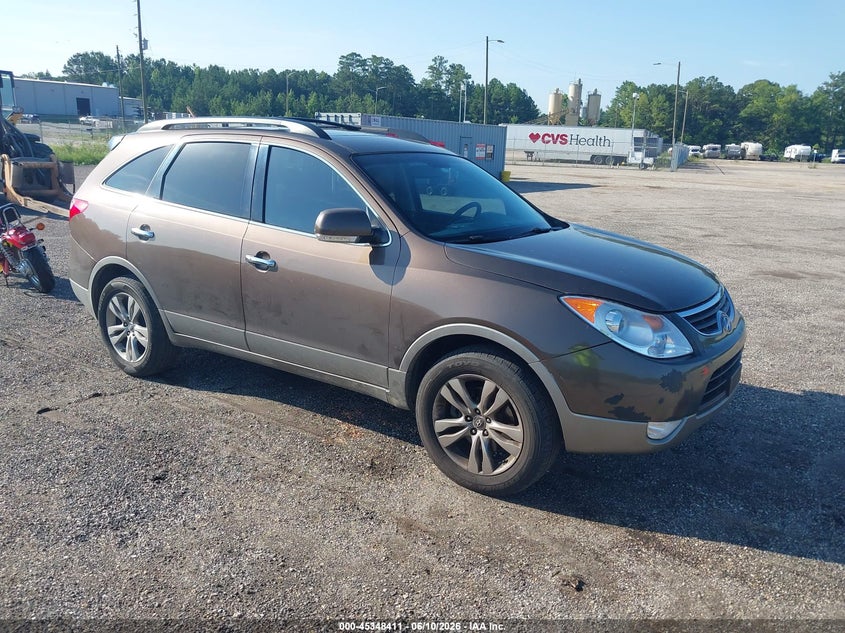 2012 Hyundai Veracruz VIN KM8NUDCC2CU184955 IAAI salvage auction — NORMAL WEAR, Clear (Alabama), sold $1,000 on 2026-07-08 (photo 1)