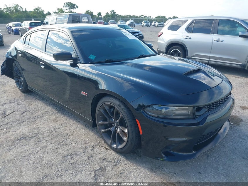 2021 Dodge Charger VIN 2C3CDXGJ7MH657957 IAAI salvage auction — REAR END, Salvage Title, sold $11,900 on 2026-07-30 (photo 1)