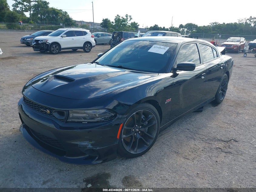 2021 Dodge Charger VIN 2C3CDXGJ7MH657957 IAAI salvage auction — REAR END, Salvage Title, sold $11,900 on 2026-07-30 (photo 2)