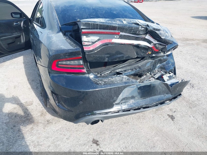 2021 Dodge Charger VIN 2C3CDXGJ7MH657957 IAAI salvage auction — REAR END, Salvage Title, sold $11,900 on 2026-07-30 (photo 6)