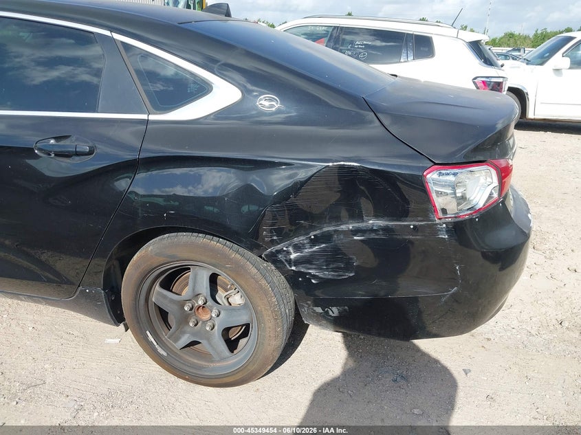 2014 Chevrolet Impala VIN 1G11Y5SL0EU144285 IAAI salvage auction — FRAME DAMAGE, Original (Texas), sold $725 on 2026-07-09 (photo 6)