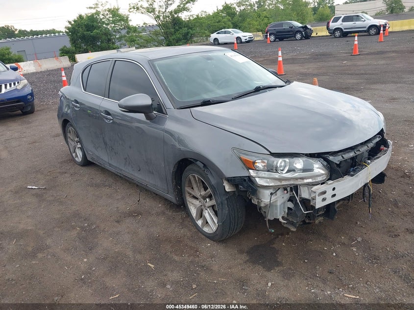 2015 Lexus Ct VIN JTHKD5BH5F2241142 IAAI salvage auction — FRONT END, Mv-907A (New York), sold $1,850 on 2026-07-07 (photo 1)