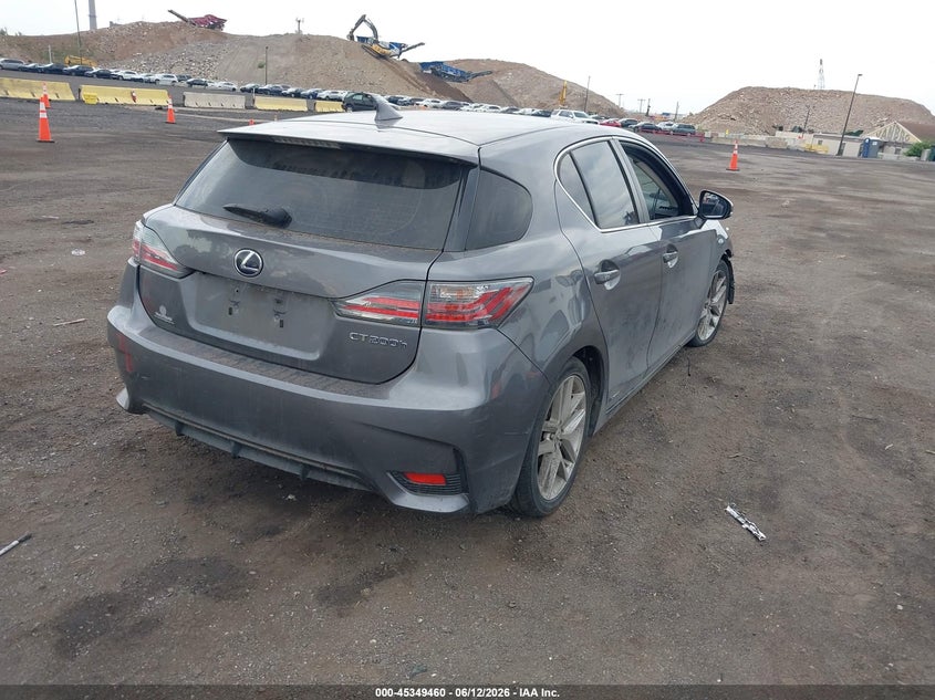 2015 Lexus Ct VIN JTHKD5BH5F2241142 IAAI salvage auction — FRONT END, Mv-907A (New York), sold $1,850 on 2026-07-07 (photo 4)