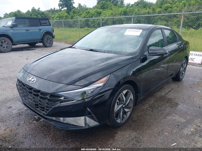 2023 Hyundai Elantra VIN KMHLN4AJXPU034393 IAAI salvage auction — SIDE, Salvage (Louisiana), sold $6,300 on 2026-07-21 (photo 2)