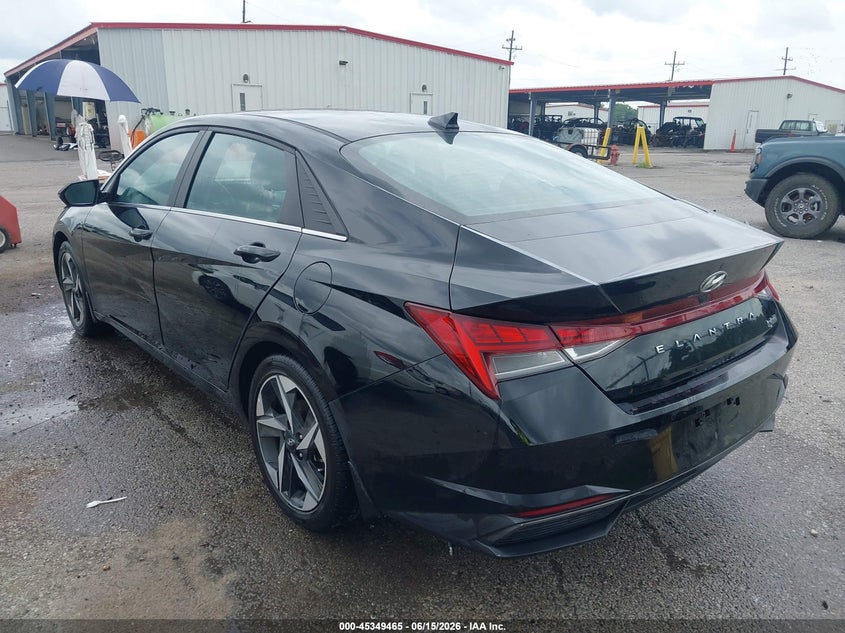 2023 Hyundai Elantra VIN KMHLN4AJXPU034393 IAAI salvage auction — SIDE, Salvage (Louisiana), sold $6,300 on 2026-07-21 (photo 3)