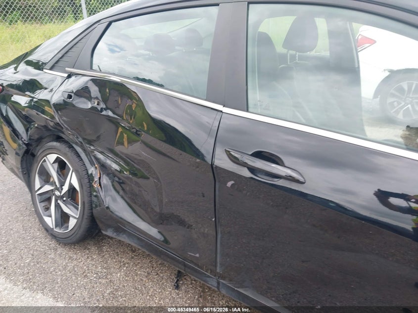 2023 Hyundai Elantra VIN KMHLN4AJXPU034393 IAAI salvage auction — SIDE, Salvage (Louisiana), sold $6,300 on 2026-07-21 (photo 6)