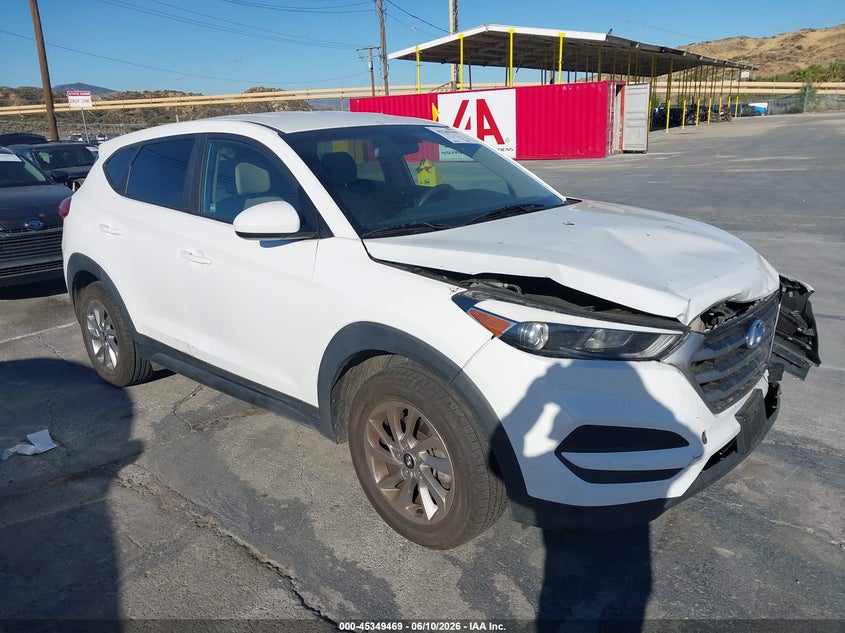 2018 Hyundai Tucson VIN KM8J2CA44JU684350 IAAI salvage auction — LEFT FRONT, Salvage (California), sold $3,200 on 2026-07-15 (photo 1)