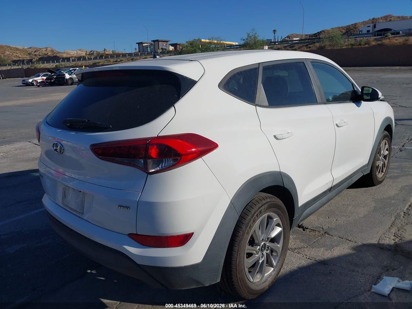 2018 Hyundai Tucson VIN KM8J2CA44JU684350 IAAI salvage auction — LEFT FRONT, Salvage (California), sold $3,200 on 2026-07-15 (photo 4)