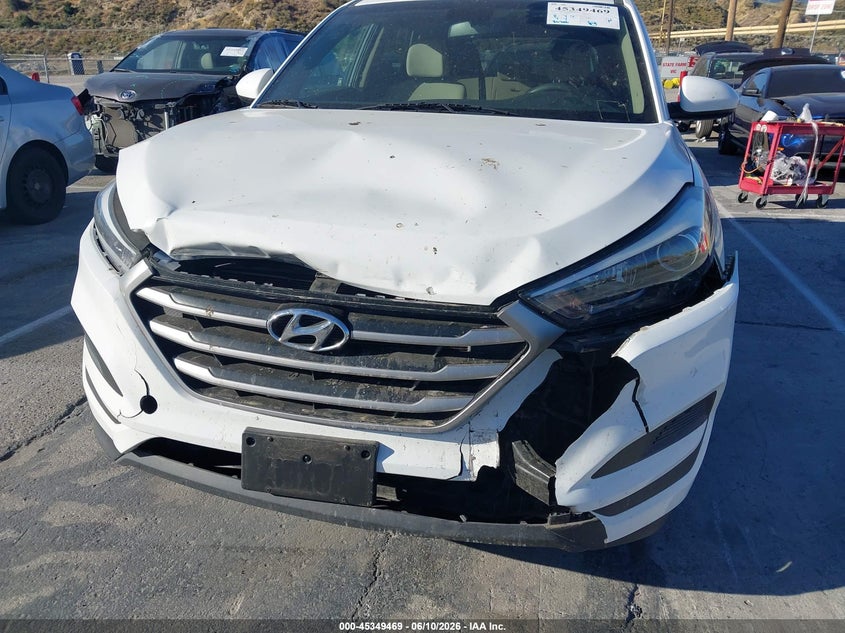2018 Hyundai Tucson VIN KM8J2CA44JU684350 IAAI salvage auction — LEFT FRONT, Salvage (California), sold $3,200 on 2026-07-15 (photo 6)