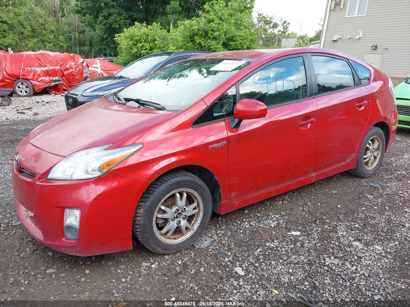 2010 Toyota Prius VIN JTDKN3DUXA0206453 IAAI salvage auction — NORMAL WEAR, Clear (Pennsylvania), sold $700 on 2026-07-21 (photo 2)