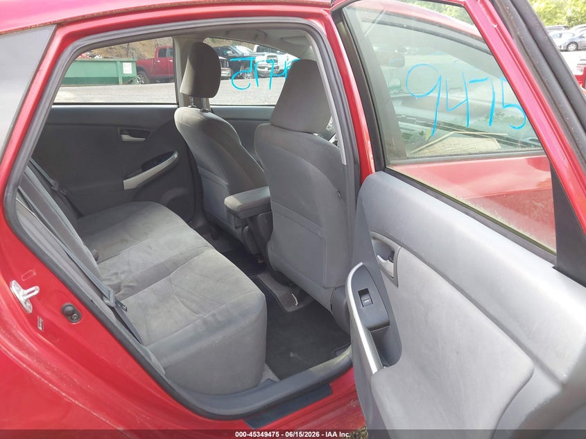 2010 Toyota Prius VIN JTDKN3DUXA0206453 IAAI salvage auction — NORMAL WEAR, Clear (Pennsylvania), sold $700 on 2026-07-21 (photo 8)