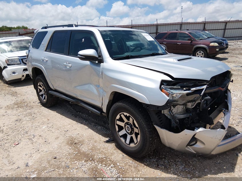 2019 Toyota 4runner VIN JTEBU5JR1K5706872 IAAI salvage auction — FRONT END, Salvage (Arkansas), sold $9,350 on 2026-07-09 (photo 1)