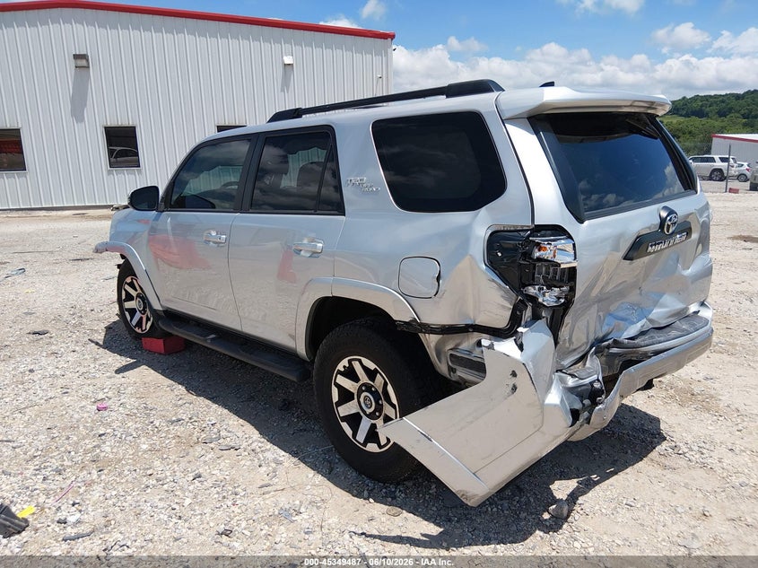 2019 Toyota 4runner VIN JTEBU5JR1K5706872 IAAI salvage auction — FRONT END, Salvage (Arkansas), sold $9,350 on 2026-07-09 (photo 3)