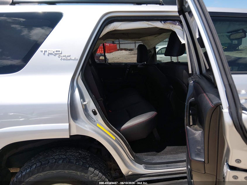 2019 Toyota 4runner VIN JTEBU5JR1K5706872 IAAI salvage auction — FRONT END, Salvage (Arkansas), sold $9,350 on 2026-07-09 (photo 8)