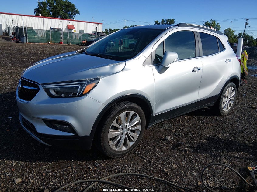 2019 Buick Encore VIN KL4CJGSM8KB774596 IAAI salvage auction — LEFT FRONT, Salvage (Ohio), sold $1,900 on 2026-07-15 (photo 2)