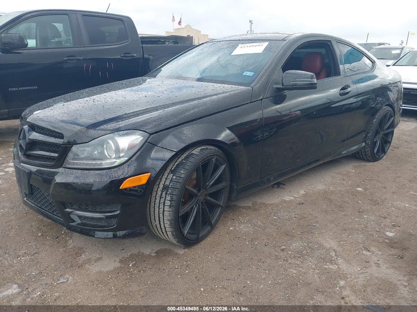 2014 Mercedes-benz C-klasse VIN WDDGJ4HB5EG280074 IAAI salvage auction — RIGHT SIDE, Original (Texas), sold $1,125 on 2026-07-29 (photo 2)