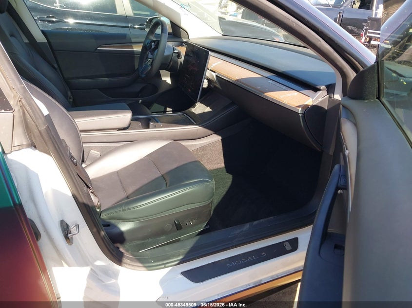 2022 Tesla Model 3 VIN 5YJ3E1EB6NF352393 IAAI salvage auction — FRONT END, Salvage (California), sold $6,200 on 2026-08-02 (photo 5)