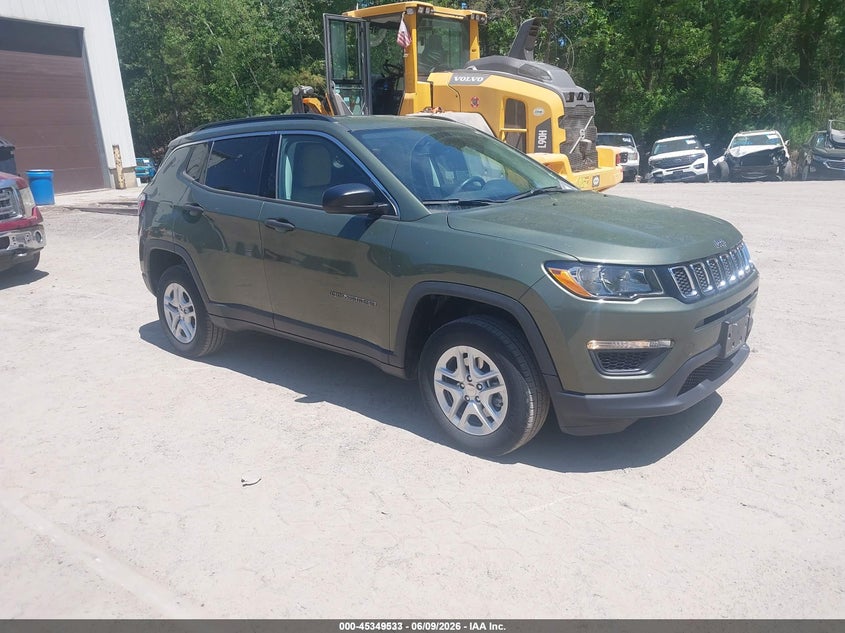 2019 Jeep Compass VIN 3C4NJDAB6KT619590 — IAAI salvage auction photo