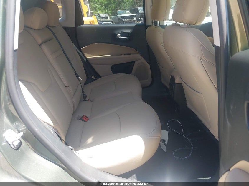 2019 Jeep Compass VIN 3C4NJDAB6KT619590 IAAI salvage auction — NORMAL WEAR, Sf97 (Vermont), sold $14,300 on 2026-07-31 (photo 8)