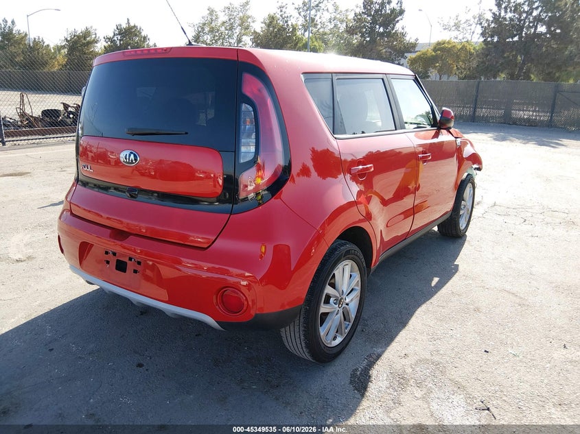 2019 Kia Soul VIN KNDJP3A5XK7689695 IAAI salvage auction — FRONT END, Salvage Title, sold $625 on 2026-07-29 (photo 4)