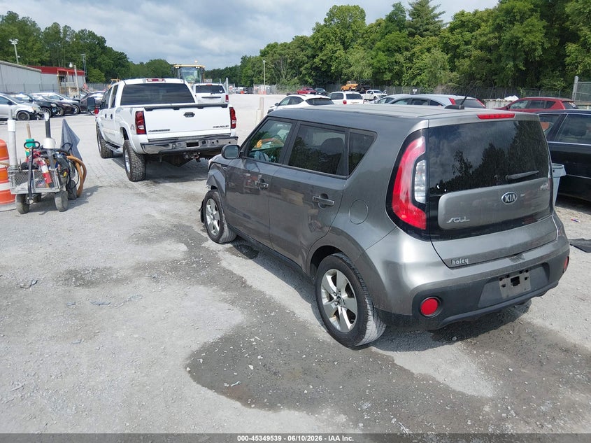 2017 Kia Soul VIN KNDJN2A28H7494211 IAAI salvage auction — FRONT END, Clear (Virginia), sold $450 on 2026-07-07 (photo 3)