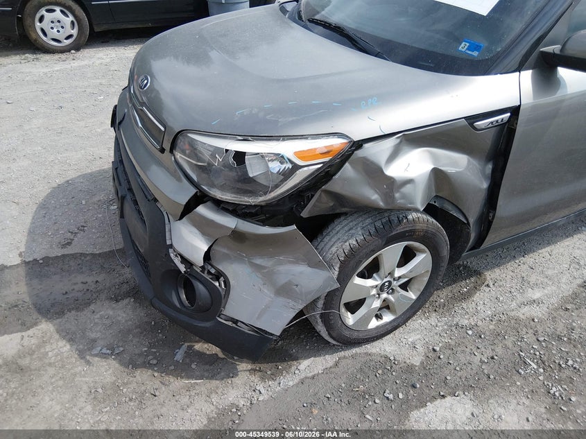 2017 Kia Soul VIN KNDJN2A28H7494211 IAAI salvage auction — FRONT END, Clear (Virginia), sold $450 on 2026-07-07 (photo 6)