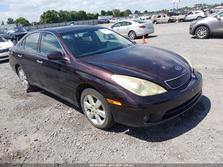 2005 Lexus Es 330 VIN JTHBA30G055107773 IAAI salvage auction — RIGHT SIDE, Clear (Arkansas), sold $600 on 2026-07-22 (photo 1)
